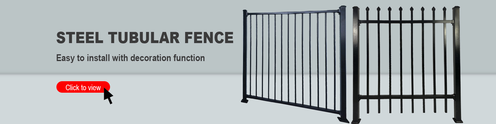 Tubular Steel Fence