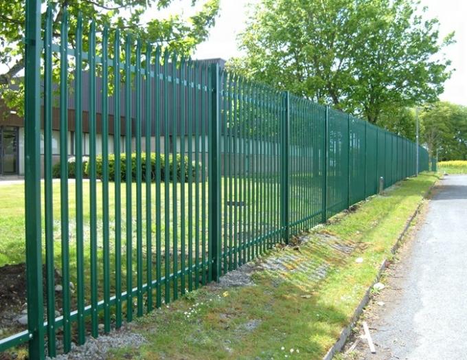 latest company news about W profile wrought iron palisade fencing gate factory 0