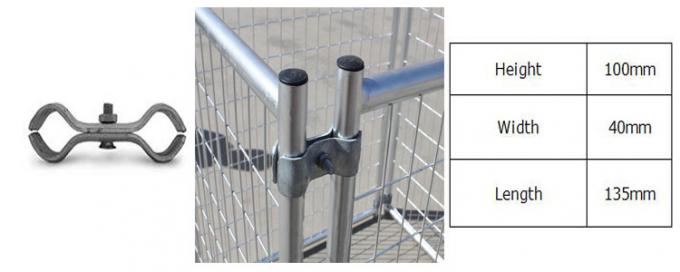 latest company news about Galvanized temporary removable Construction Site Protection Fence  4