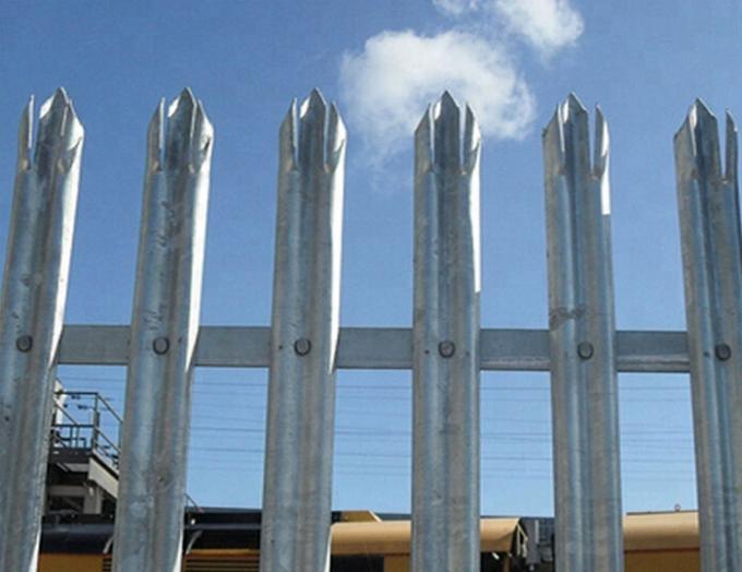 latest company news about W profile wrought iron palisade fencing gate factory 2