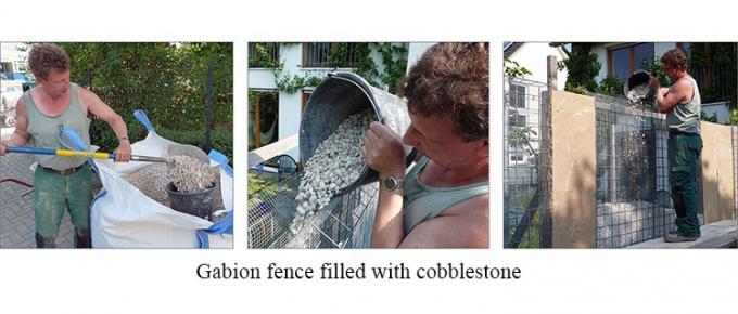 latest company news about manufacturing China iron welded mesh galvanized gabion netting cages  0