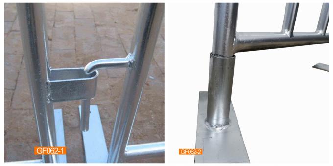 1.0m Height Crowd Control Barrier Fencing Hot Dipped Galvanized Removable Australia 2
