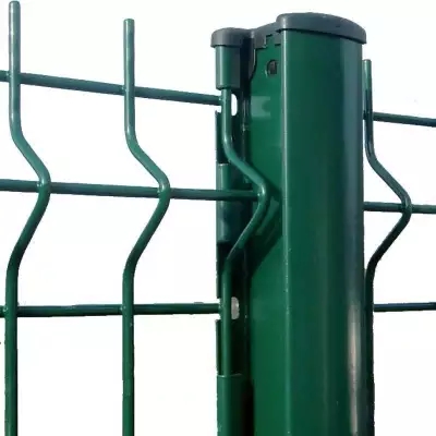 Square Posts 3mm 3d Wire Mesh Panels 50x200mm 1