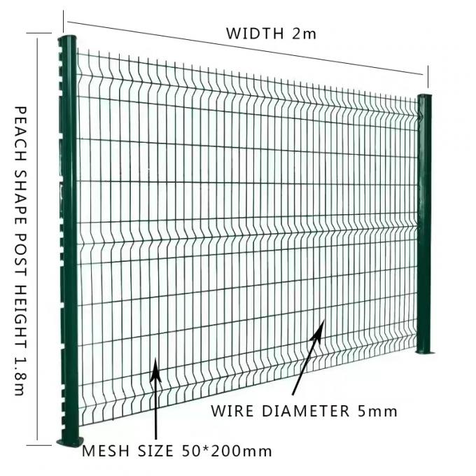 Sport 3d Welded Wire Fence Durable Waterproof 2