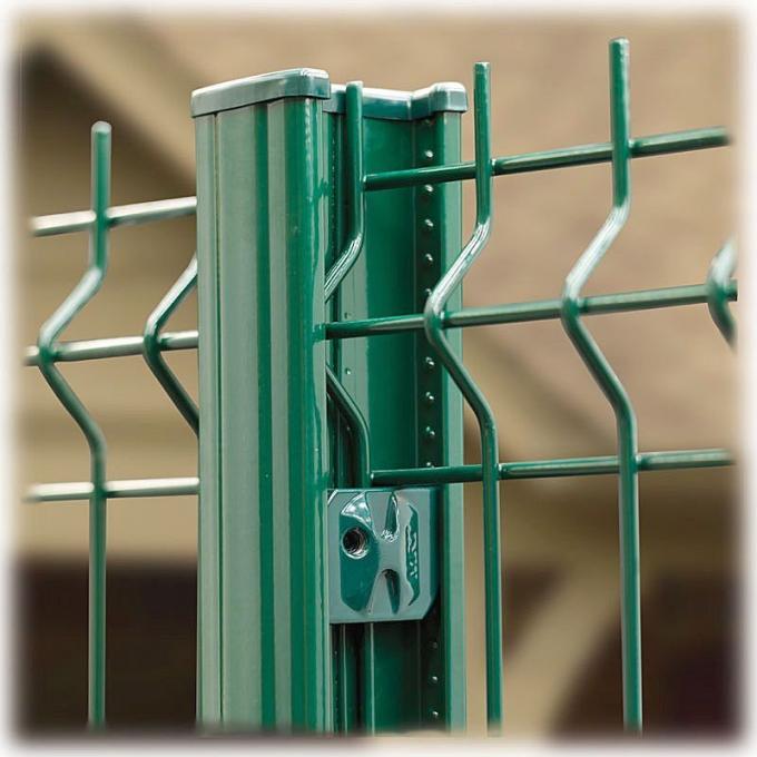 Square Posts 3mm 3d Wire Mesh Panels 50x200mm 4