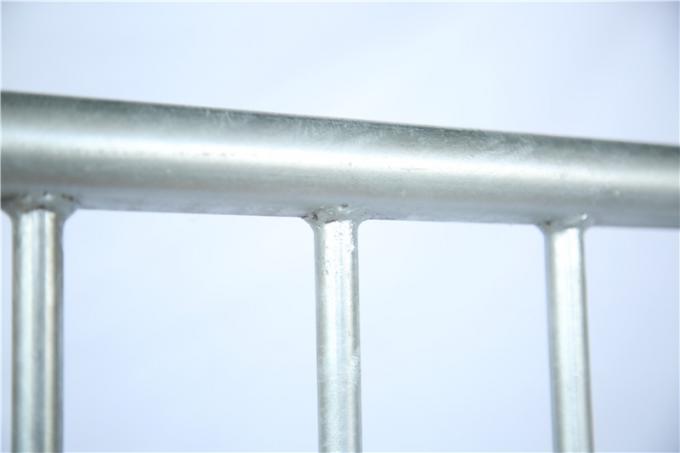 Heavy Duty Galvanized Steel Barricades Concert Low Maintenance 13
