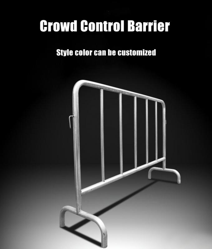 Airport Exhibition Metal Barricades Fence 40 Inch Height 0