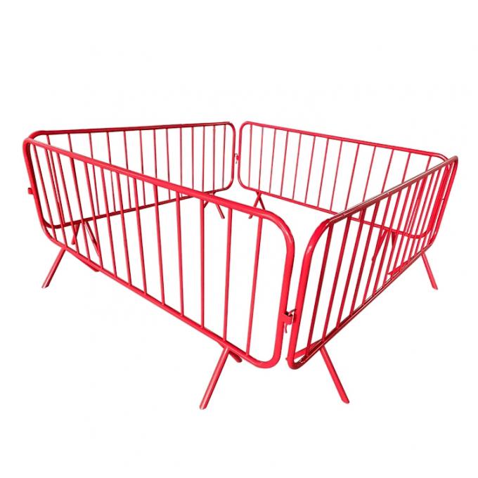 Airport Exhibition Metal Barricades Fence 40 Inch Height 1