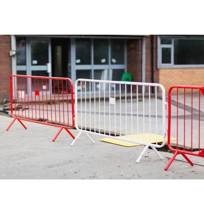 Airport Exhibition Metal Barricades Fence 40 Inch Height 2