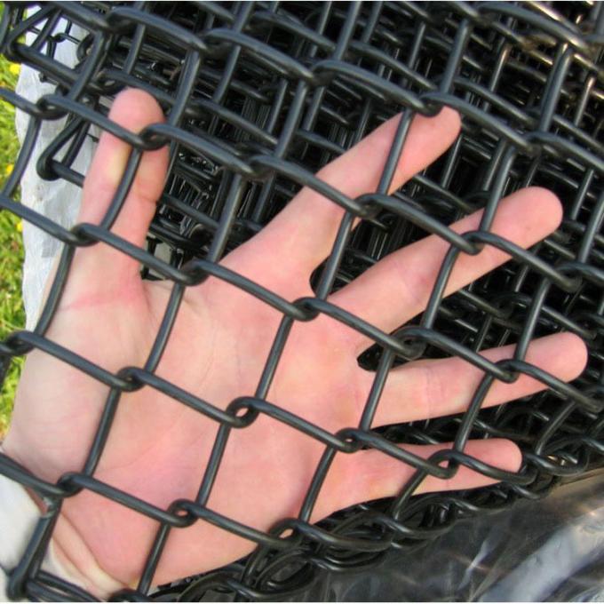 Low Carbon Steel Wire 4ft 5ft 6ft 8ft 10ft Roll Wire Mesh Fence Chain Link Fence Roll 50ft Galvanized Steel 4