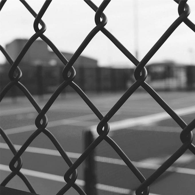 Low Carbon Steel Wire 4ft 5ft 6ft 8ft 10ft Roll Wire Mesh Fence Chain Link Fence Roll 50ft Galvanized Steel 5