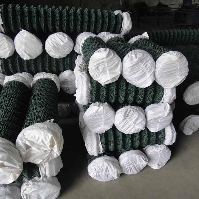 Low Carbon Steel Wire 4ft 5ft 6ft 8ft 10ft Roll Wire Mesh Fence Chain Link Fence Roll 50ft Galvanized Steel 6