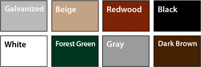 Material Galvanized Iron Wire Or PVC Coated Iron Wire PVC Sprayed Electric Galvanized Chain Link  Fence 13