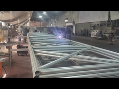 metal fence gate in welding process for export