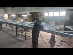Hot-Dipped Galvanized sliding gate labor welding