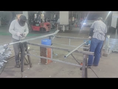 Bending fence post welding