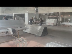 Anti-climbing fence post welding