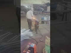 Hot dip galvanized chain link fence frame welding and post welding