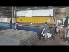 3D security  mesh is being bent