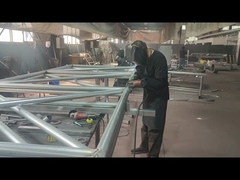 The frame is being welded