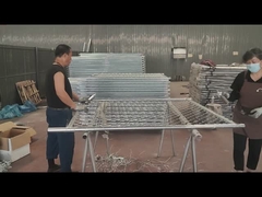 Spray silver paint on the frame