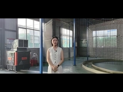 How is the metal fence  powder coated  out