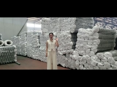 The packaging of galvanized chain link fence is like this