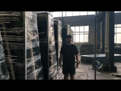 Black anti-climb fence with vertical support