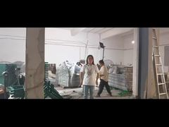 Production video of V Mesh Fence post