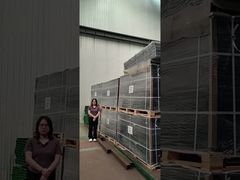 3D fence shipped to Israel on wooden pallets
