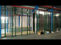 Tubular Steel Fence Powder Coated Production Video