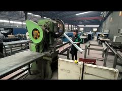 Galvanized 70*100 mm peach post shipped to Guadeloupe