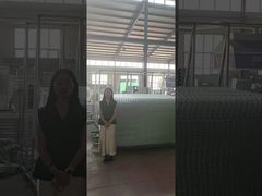 Powder Coating 50*50mm Metal Frame V Mesh Security Fencing