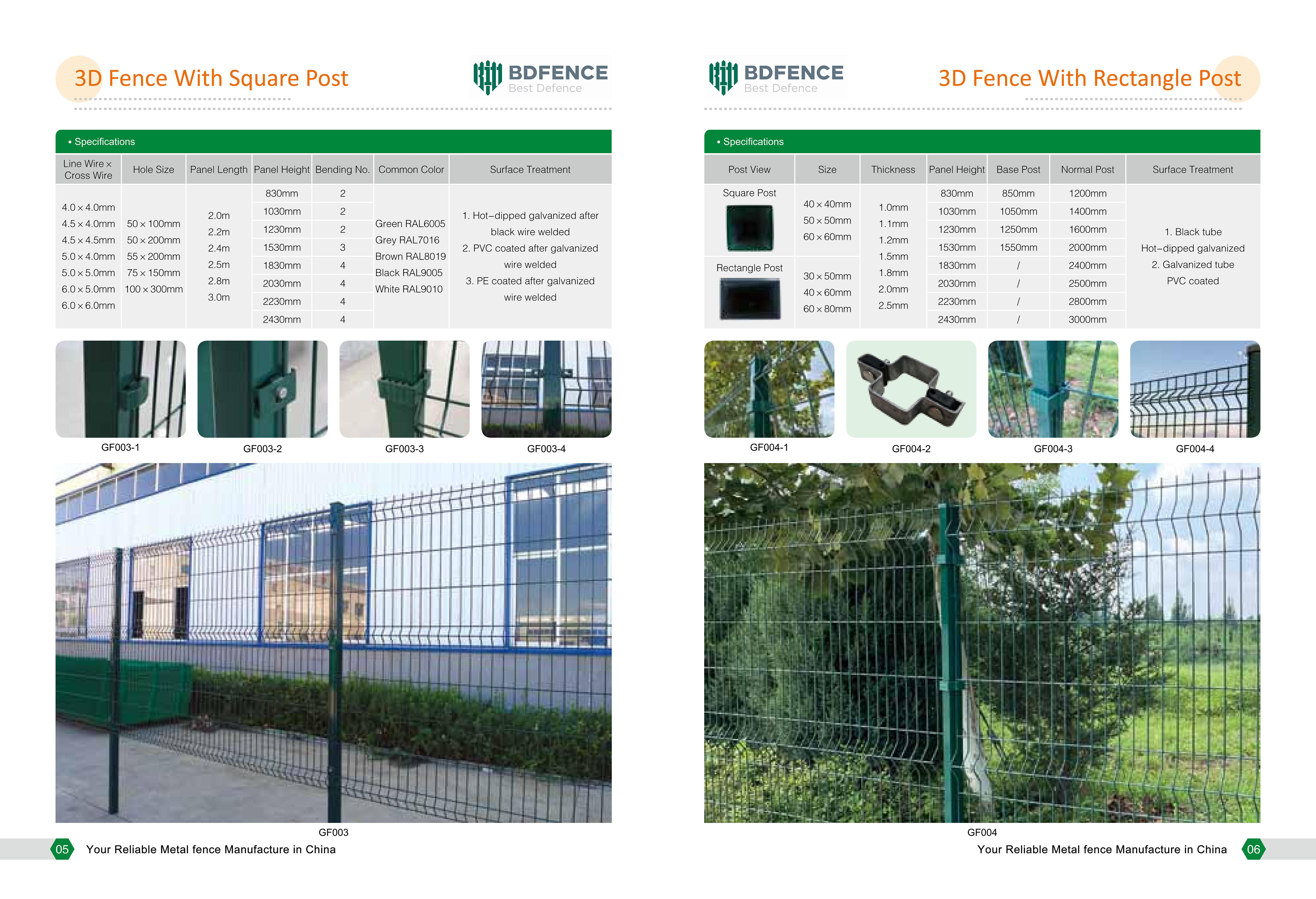 High Quality Galvanized Steel Metal PVC Coated 3d V Bending Curved ...