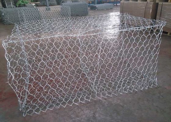 Soft structure Galvanized Steel Wire Gabion Fence System
