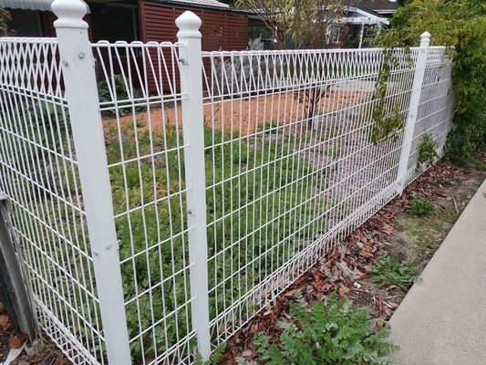 quality  Triangle Black Steel Bending Roll Top Fence Hot Dipped Galvanized factory