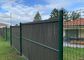 Height 3030mm Curve V Mesh Security Fencing With Peach Post