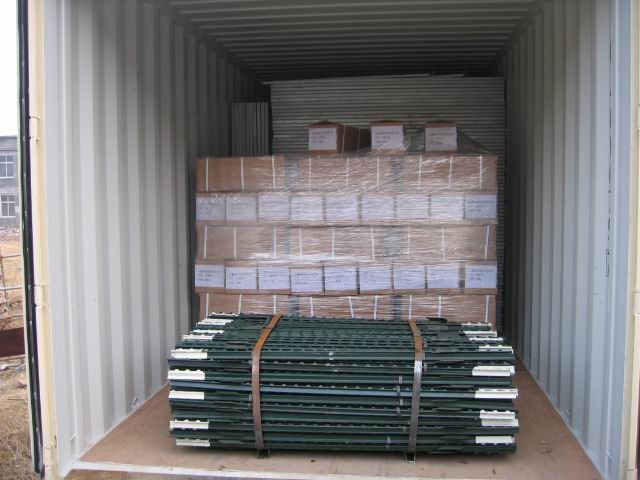 Black Bitumen Coated Y Steel Fence Posts 2400mm Height