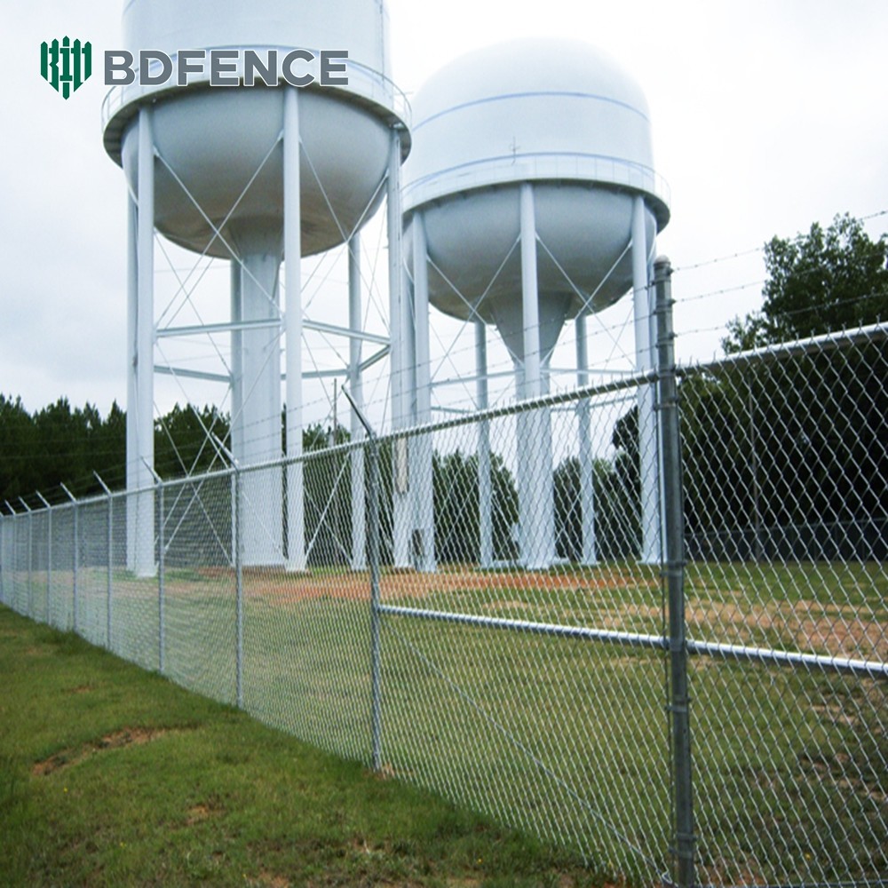 Technique Woven 5ft Galvanized Chain Link Fence With PVC Coated Wire ...