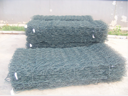 80*100mm Hole Size Gabion Box Retaining Wall 2.0m Length Wire Woven