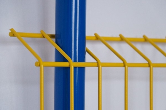 Pvc Painting Welded Mesh Edge Protection Barriers For Construction