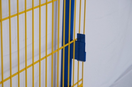 High Security Construction 4.0mm Edge Protection Barriers Powder Coated Fall Prevention