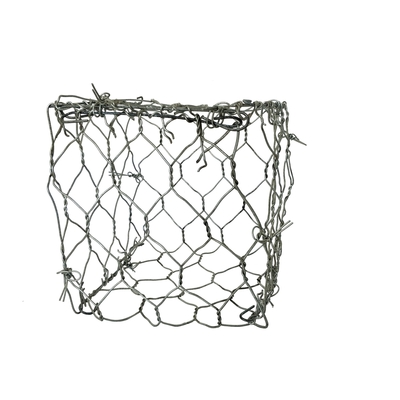 Zinc Coating Wire Gabion Fence System Woven Stone Cage 10ft X 6ft