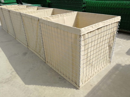 4mm 50x100mm Hdg Hesco Barrier Blast Wall Mil 1