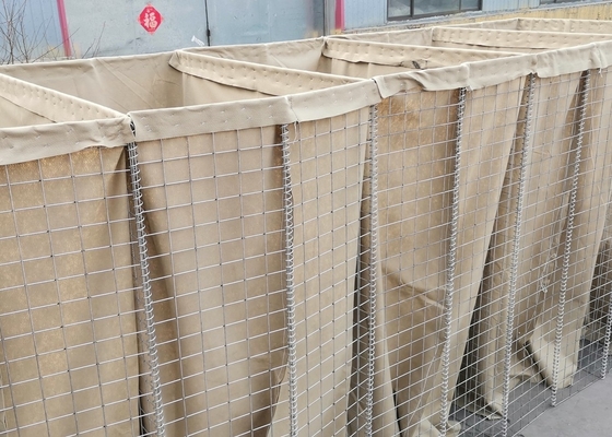 Galvanized Weld Gabion Hesco Barrier Blast Wall 1030mm Height