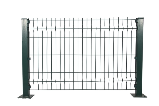 Powder Coated 3D Curved Wire Mesh Fence Welded Metal