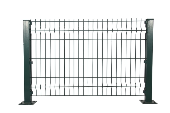 Galvanized Metal Pvc Coated 3d Curved Wire Mesh Fence For Garden Farm