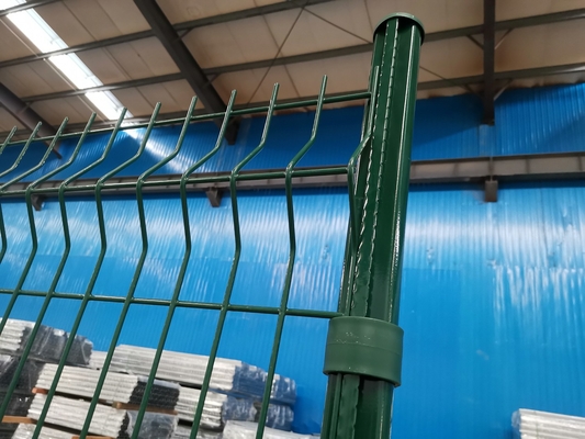 3.0mm Curved Wire Fence Galvanized Welded Steel Iron 3d