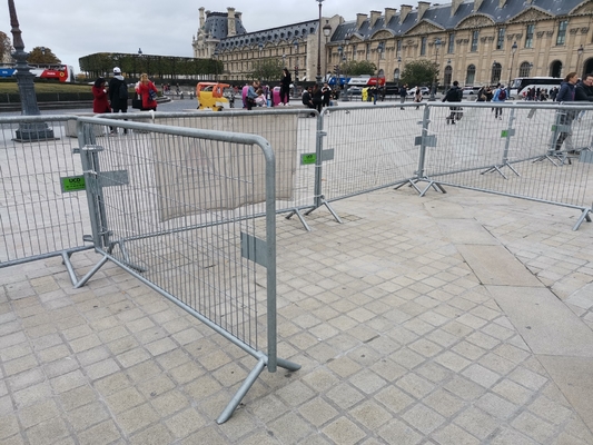 Easy To Move And Install Temporary Barricade Fencing Hot Dipped Galvanized