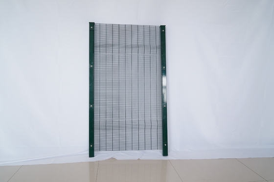 High Security Prison 3.0mm 358 Anti Climb Fence Panels Anti Cut Clear Vu